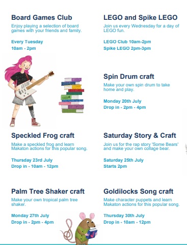 Brierley Hill Library - Summer Reading Challenge: Spin Drum